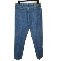 Vintage Wrangler 97601 Relaxed Straight Jeans Mens Size 38x34 Made in USA Medium - £31.34 GBP