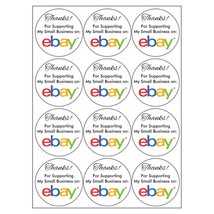 (100) 2&quot; tall Thanks for Supporting My Small Business Vinyl Decals - FREE SHIP - £14.05 GBP