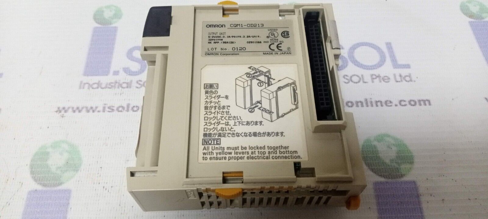 Omron CQM1-0D213 Output Unit 24V DC CQM10D213 Japan - $79.50