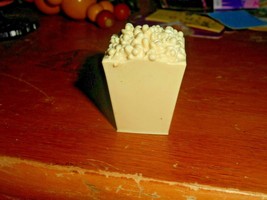 Miniature MYSCENE Tan POPCORN CUP Used MATTEL piece UNIQUE plastic Dollh... - £8.60 GBP