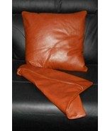 Stylish Pillow Cover Throw Leather Mermaid Sofa Glitter Home Décor Cushi... - $823.49 MXN