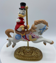 Disney New England Collectors Society Scrooge McDuck Carousel Figurine Statue - £30.53 GBP