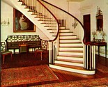 Montmorenci Stair Hall Winterthur Museum Delaware DE UNP Chrome Postcard A9 - £5.48 GBP
