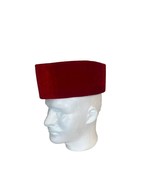 High End Men&#39;s Red Handmade African/ Middle Eastern Traditional Hat. One... - €38,96 EUR