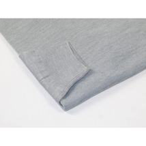 Mens PRINCELY Soft Merinos Wool Sweater Knits Light Weight Polo 1011-40 Lt Gray image 8
