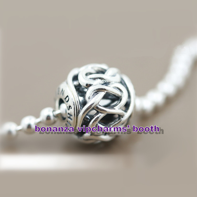 2015 Release Essence Collection 925 Sterling Silver FRIENDSHIP Essence Charm  Item image 3