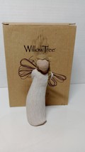 Willow Tree Thank You Angel Figurine w/Flowers 2002 Susan Lordi Demdaco Hallmark - $11.11