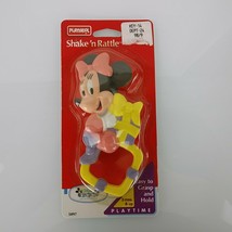 Vintage 1994 Disney Playskool Minnie Mouse Baby Girl Plastic Rattle Toy NEW - $26.72
