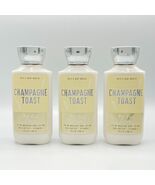 Bath and Body Works Champagne Toast Super Smooth 8oz Body Lotion 3-Piece... - €19,72 EUR