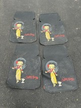 Vintage Set of 4 of Betty Boop  Car Floor Rubber Mats 25” X 17.5” - £77.89 GBP