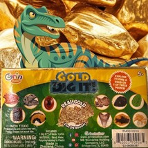 ⚡️GOLD Dig it! Dino Dig! Real GOLD in 1/24 Boxes, 5 Pack - $9.99