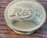 New Solid Brass RAYO Oil Lamp Filler Cap For Rayo Oil Kerosene Lamps 5/8... - $5.87