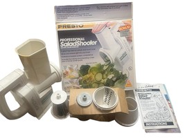 PRESTO SALAD SHOOTER Professional 02970 Electric Slicer Shredder - $24.29