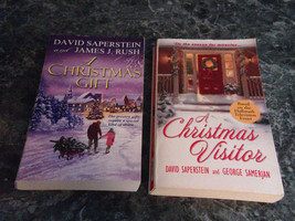 David Saperstein lot of 2 Christmas General Fiction Paperbacks - £3.18 GBP