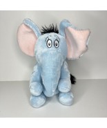 HORTON Hears a Who Plush Dr Seuss Blue Elephant Kohls Cares Stuffed Anim... - £11.17 GBP