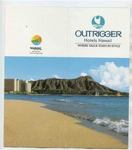 Outrigger Hotels Waikiki Hawaii Brochures 1988 - £14.80 GBP