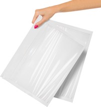 Rigid Mailers, 12.5 x 9.5 inch. Pack of 25 White Self-Sealing Cardboard... - £18.72 GBP