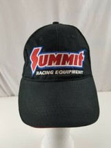 Summit Racing Equipment Baseball Hat American Flag Strapback Cap Black - £3.81 GBP