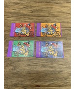 Vintage 1997 Lot of 4 Disney 25th Anniversary Military Guests Tickets KG JD - $14.84