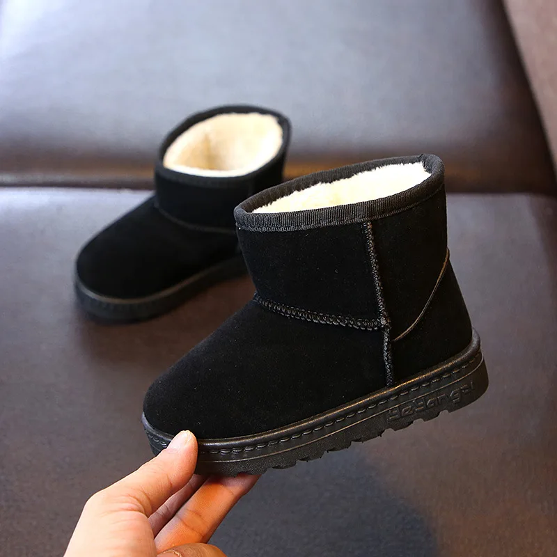 Boots for children kids casual shoes warm baby boys girls snow martin boots kids winter thumb200