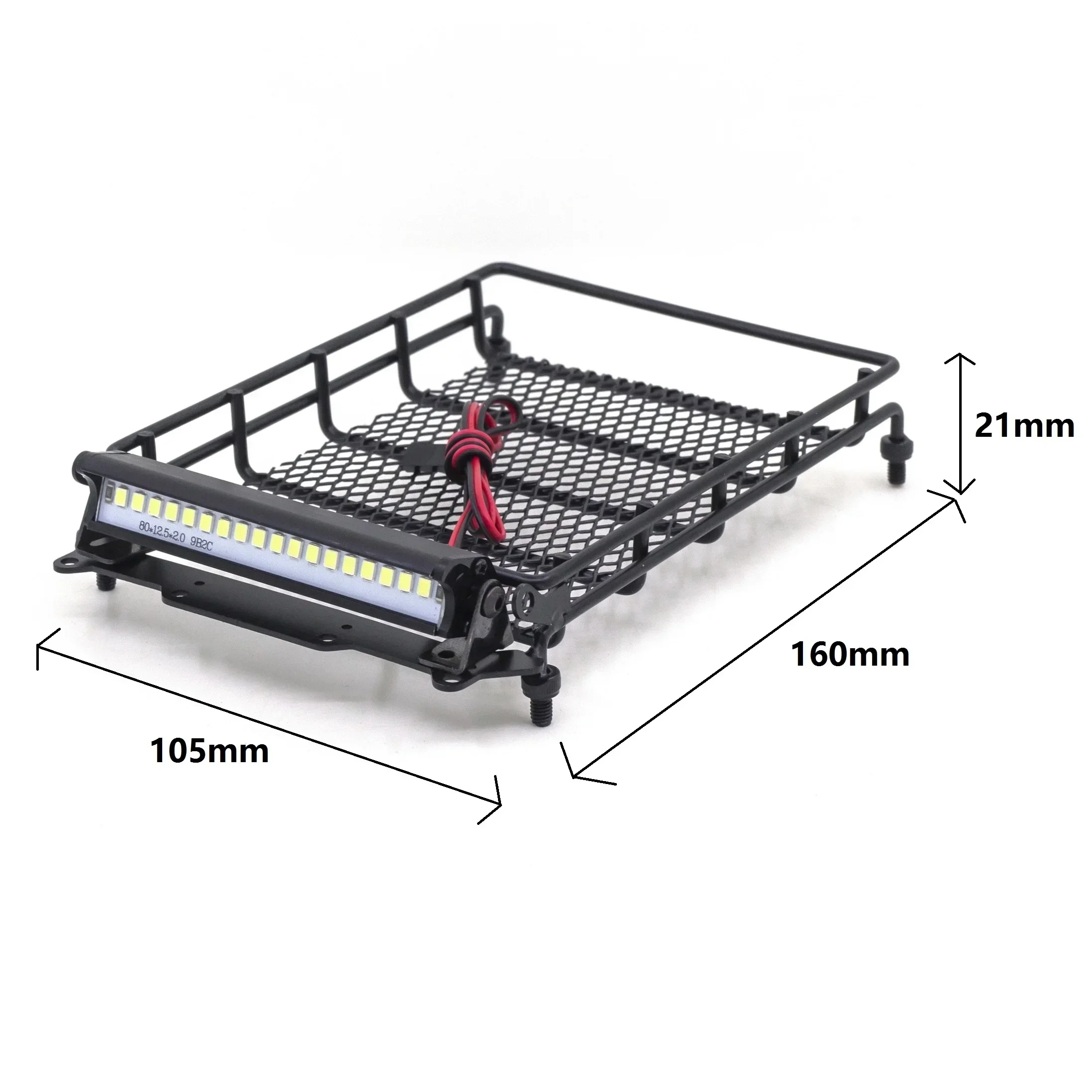 GGRC MN D90 D91 D96 MN98 MN99S Metal Luggage Carrier Roof Rack With LED ... - $21.05