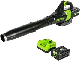 Greenworks Pro 80V (145 MPH / 580 CFM) Brushless Cordless Axial Leaf Blower, - £268.57 GBP