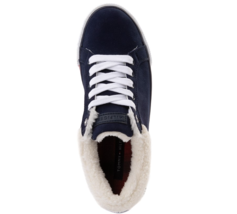 Tommy Hilfiger Olivee Women&#39;s Sneakers &amp; Athletic Shoes Black NEW W/ Box Fax Fur - £35.62 GBP