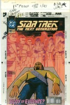Preliminary Proof  Star Trek  Next Generation  1994 BODY OF EVIDENCE - £389.37 GBP
