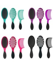 Wet Brush Pro - Original Detangler Hair Brush - Flex Dry - Detangler Comb Set. - £23.14 GBP
