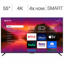 Roku 55” Class – Select Series – 4K LED HDR Smart Roku TV - £311.68 GBP