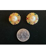 Vintage Faux pearl earrings - £9.08 GBP