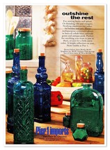 Pier 1 Imports 90s Home Decor Bottles Vintage 1992 Full-Page Print Magaz... - $13.30 CAD
