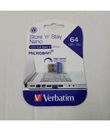 Verbatim Store n Stay Nano USB 3.0 64Gb Flash Drive - $327.89 MXN