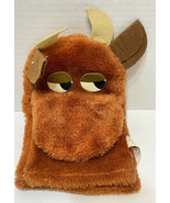 Vintage Smith Enterprises Plush and Felt Bull Puppet Brown 9 Inches - £14.58 GBP