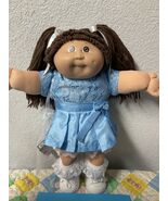 Vintage Cabbage Patch Kid Girl Brown Hair Brown Eyes Head Mold #3 1984 - $315.00