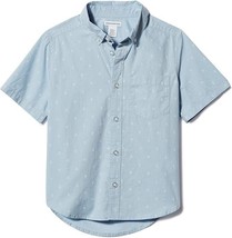 Amazon Essentials Boy&#39;s Woven Poplin Chambray Button-Down Shirt - Size: S (6-7) - £9.17 GBP