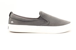 Sperry Top  Crest Win Gore Perforated Leather Sneakers Slip On Black  10 - £62.30 GBP