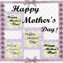Happy Mother&#39;s Day 2-Digital ClipArt-Art Clip-Gift Tag-Notebook-Scrapbook-Banner - £0.99 GBP