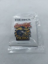 NFL Minnesota Vikings Coca Cola Helmet Pin - $9.89