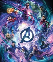 Avengers Infinity War Movie Poster 20x24" 24x28" 32x38" Marvel Comics Film Print - £9.51 GBP+