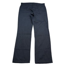 Perry Ellis Portfolio Pants Mens 33 X 32 Navy Blue Khakis Dress Casual * - £18.57 GBP