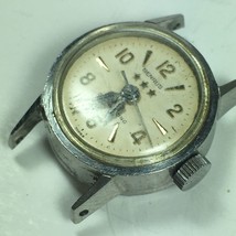 Benrus Three Star Automatic Watch Ladies 18.5mm FP 15 Movement Parts/Repair - $20.66