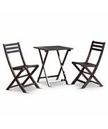 DTY Outdoor Living Twin Lakes 3-Piece Eucalyptus Café Bistro Set - Natur... - $135.62+