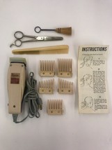 Raycine Deluxe Adjustable Hair Clippers Model 284 Series A Vintage Dusty... - $69.29