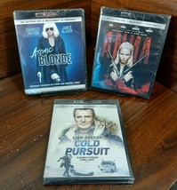 Anna + Atomic Blonde + Cold Pursuit (4K+Blu-ray+Digital)-NEW-Free Shipping! - £38.23 GBP