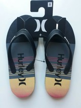 Hurley Men’s One and Only Breakwater Flip Flops Sandals Size 8 New - £15.56 GBP
