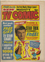  UK Mighty TV Comic 1293 September 1976 WITH Star Trek Bonus Comic Book ... - £14.34 GBP