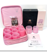 Calista Volumizing Self Grip Rollers 18 Curlers w/Clips Case   M1.75&quot;   ... - $415.87 MXN