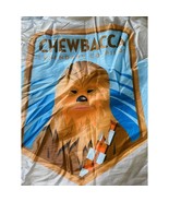 Sleeping Bag Star Wars Chewbacca Child&#39;s Kids Zippered Bedding 52In X 28In - $16.07