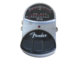 Fender PT-10 Chromatic Guitar Stage Tuner Black/Gray Foot Pedal - No Cord - $14.80